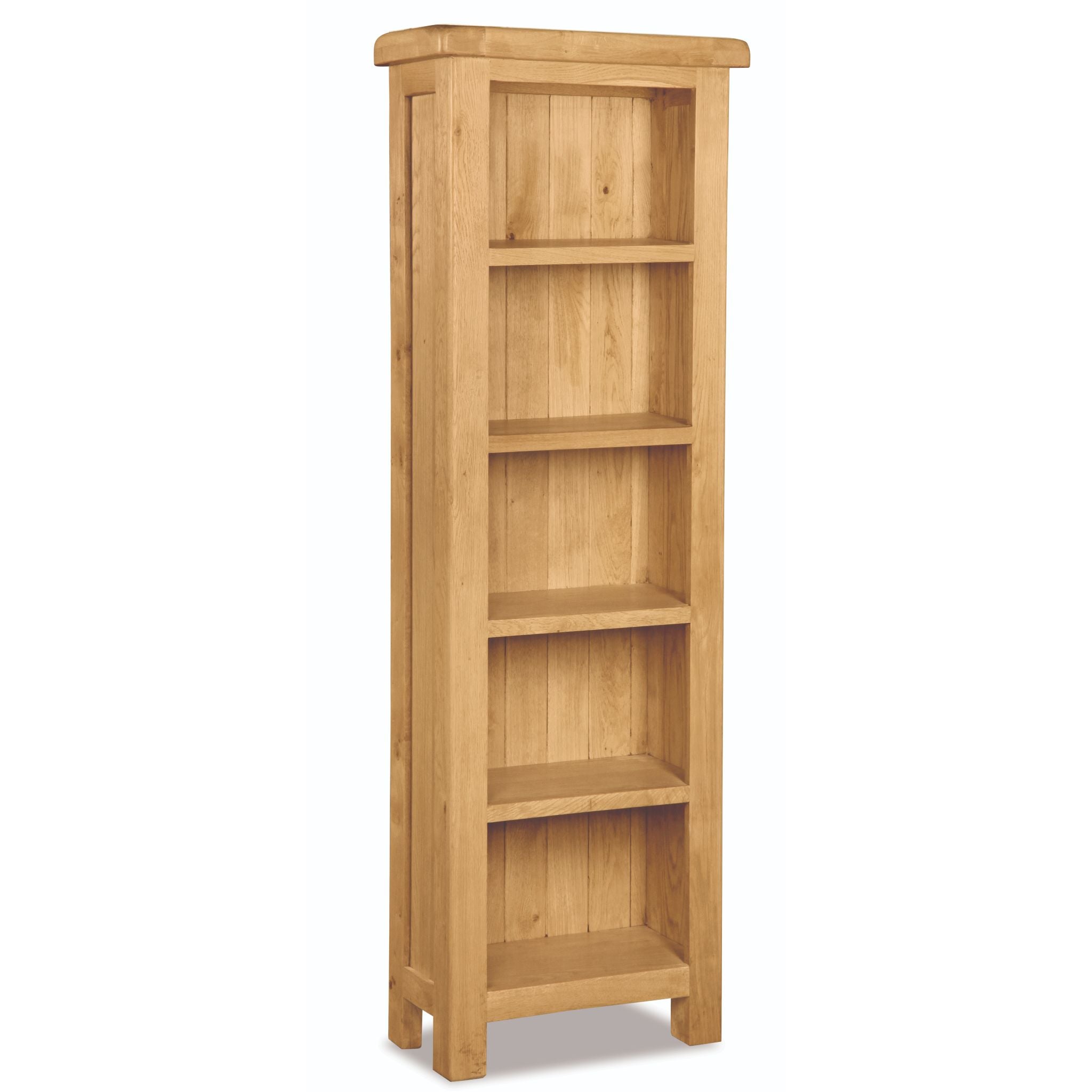 Sudbury Oak - Slim Bookcase KD