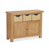 Sudbury Oak - Sideboard with Baskets