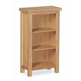 Sudbury Petite Oak - Mini Low Narrow Bookcase KD