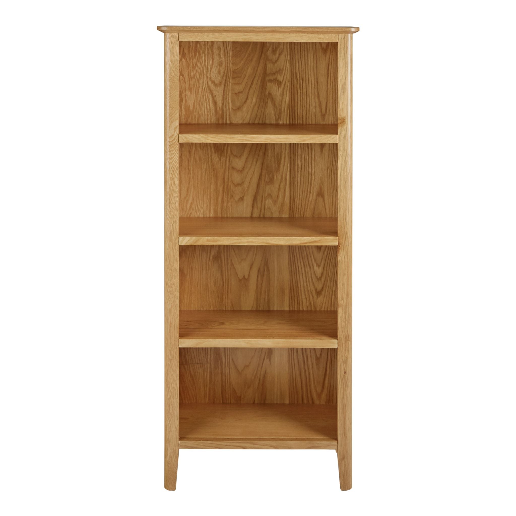 Barley Oak - Slim Bookcase KD