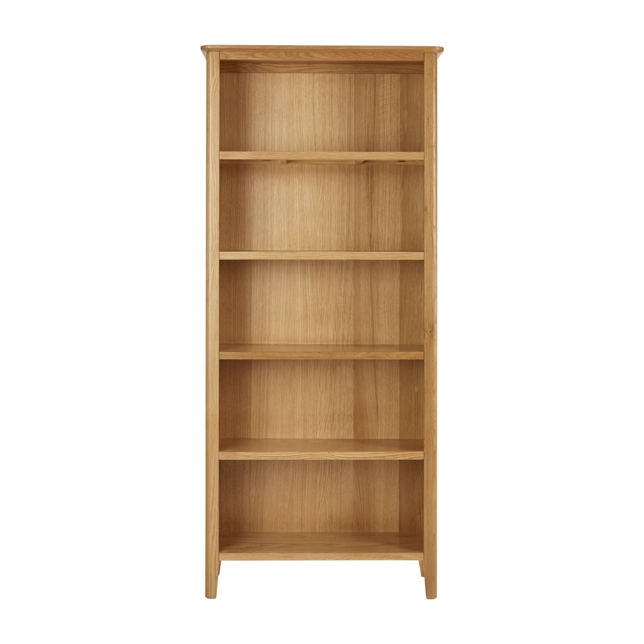Barley Oak - Large Bookcase KD