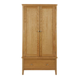 Barley Oak - Double Wardrobe