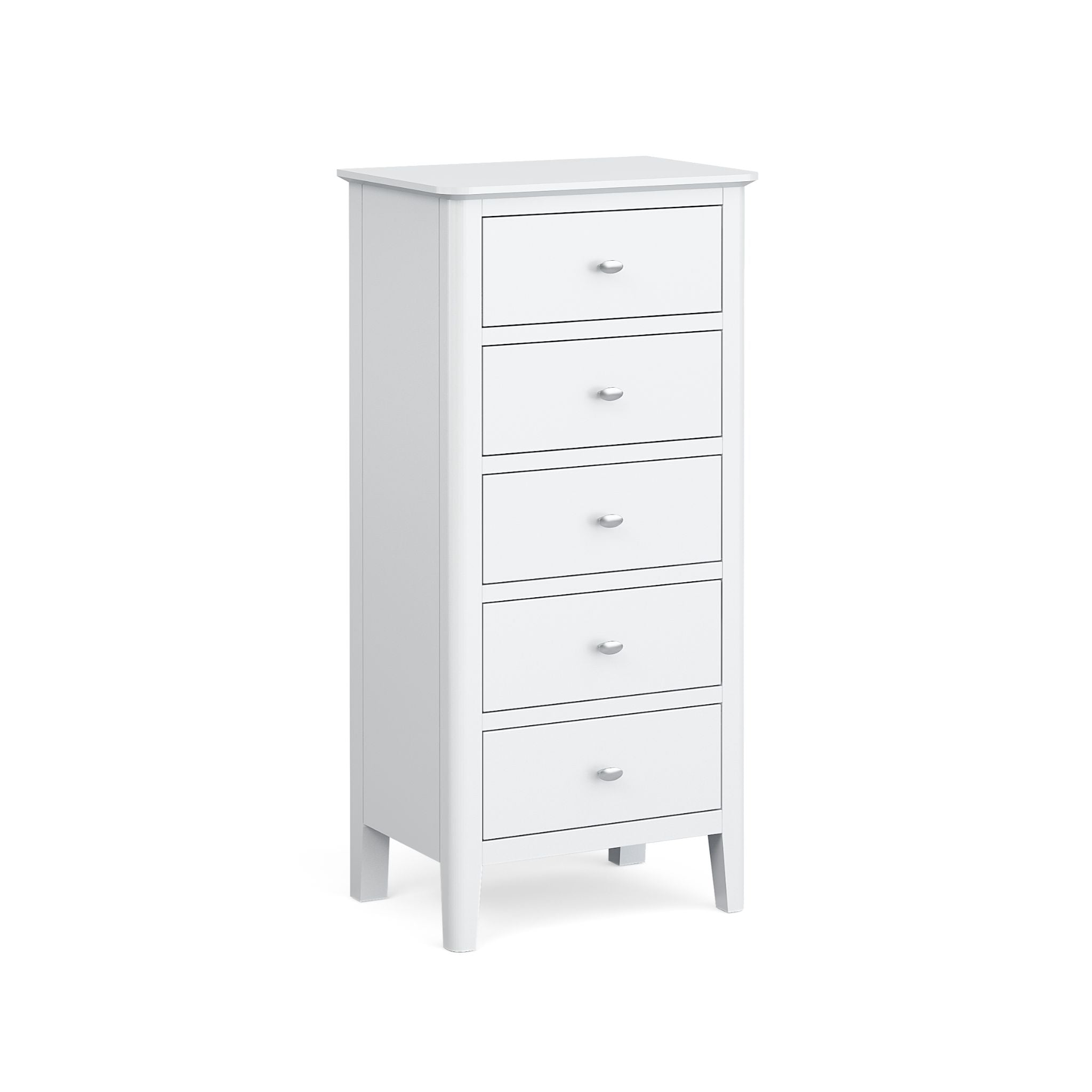 Hanbury - White - 5 Drawer