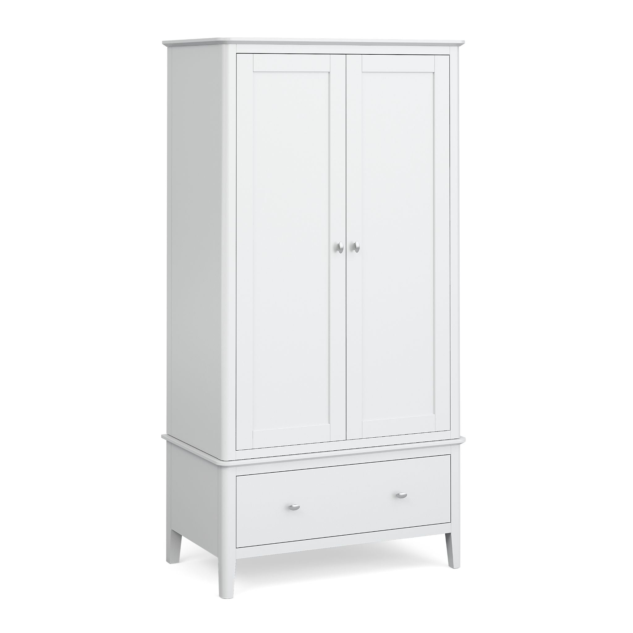 Hanbury - White - 2 Door 1 Drawer Robe