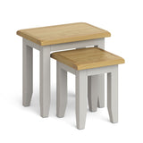 Oak 227 - Nest of Tables KD
