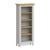 Oak 227 - Slim Bookcase KD