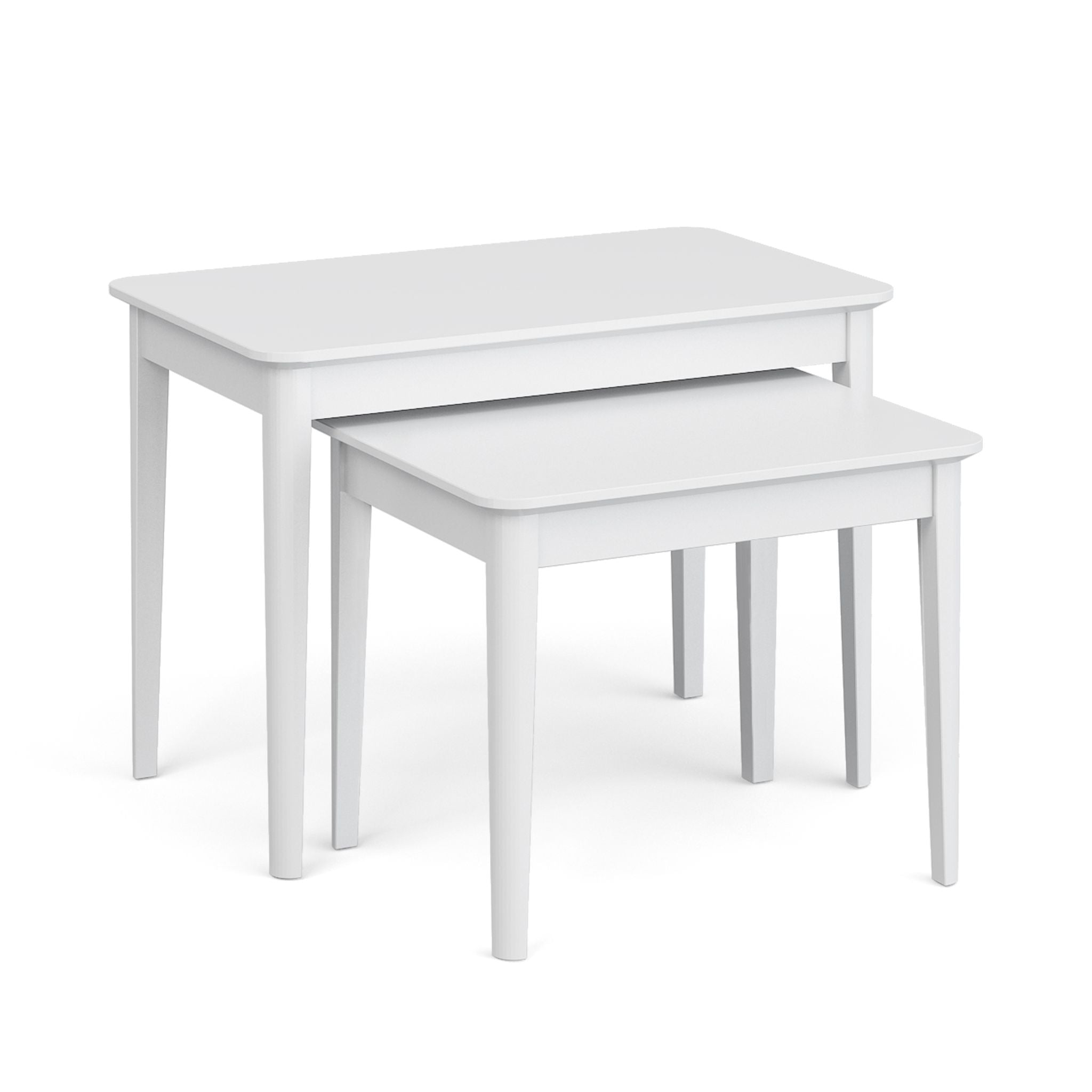 Hanbury - White - Nest of Tables - CHECK STOCK