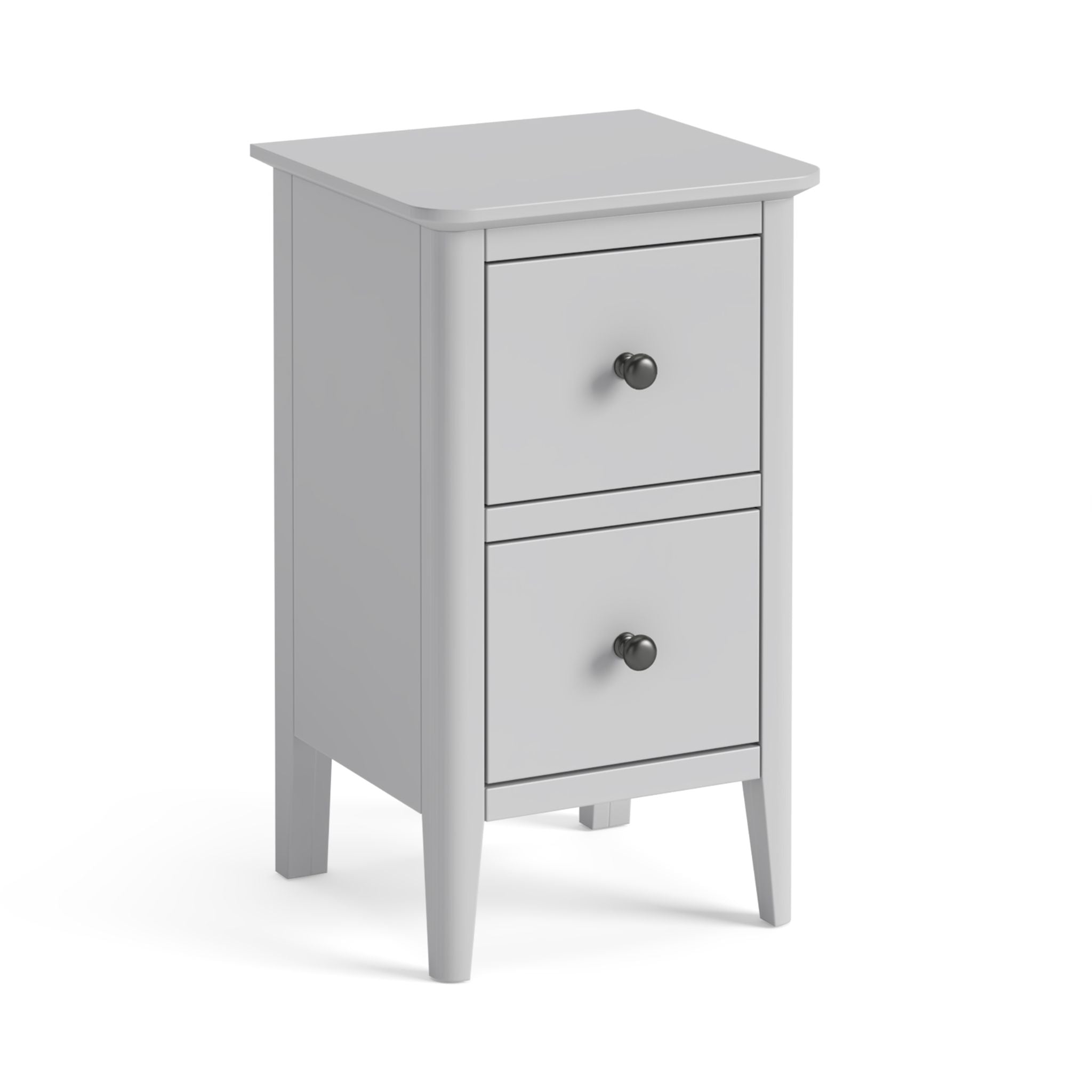 Hanbury - Grey - Narrow Bedside