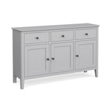 Hanbury - Grey - 3 Door Large Sideboard