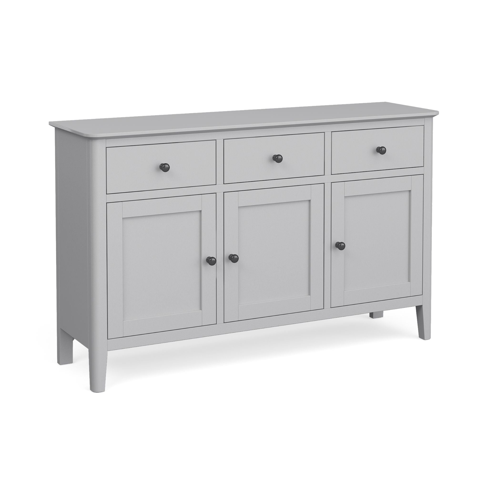 Hanbury - Grey - 3 Door Large Sideboard