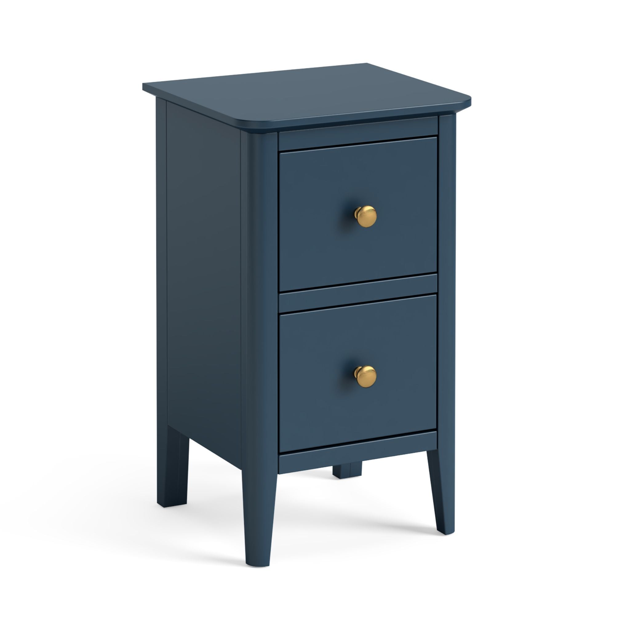 Hanbury - Navy - Narrow Bedside