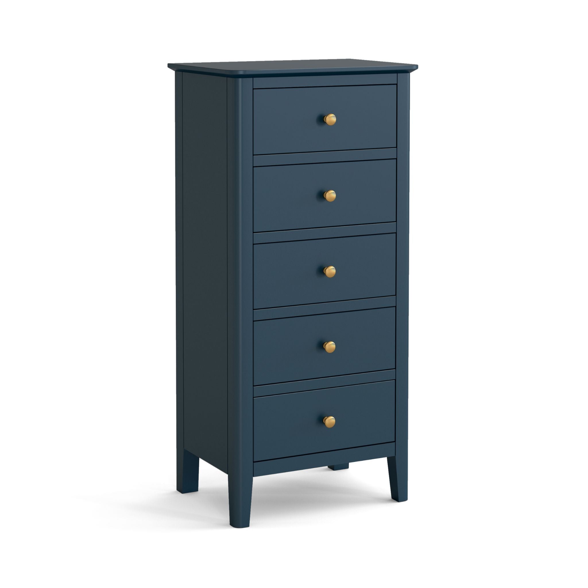 Hanbury - Navy - 5 Drawer