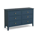 Hanbury - Navy - 6 Drawer