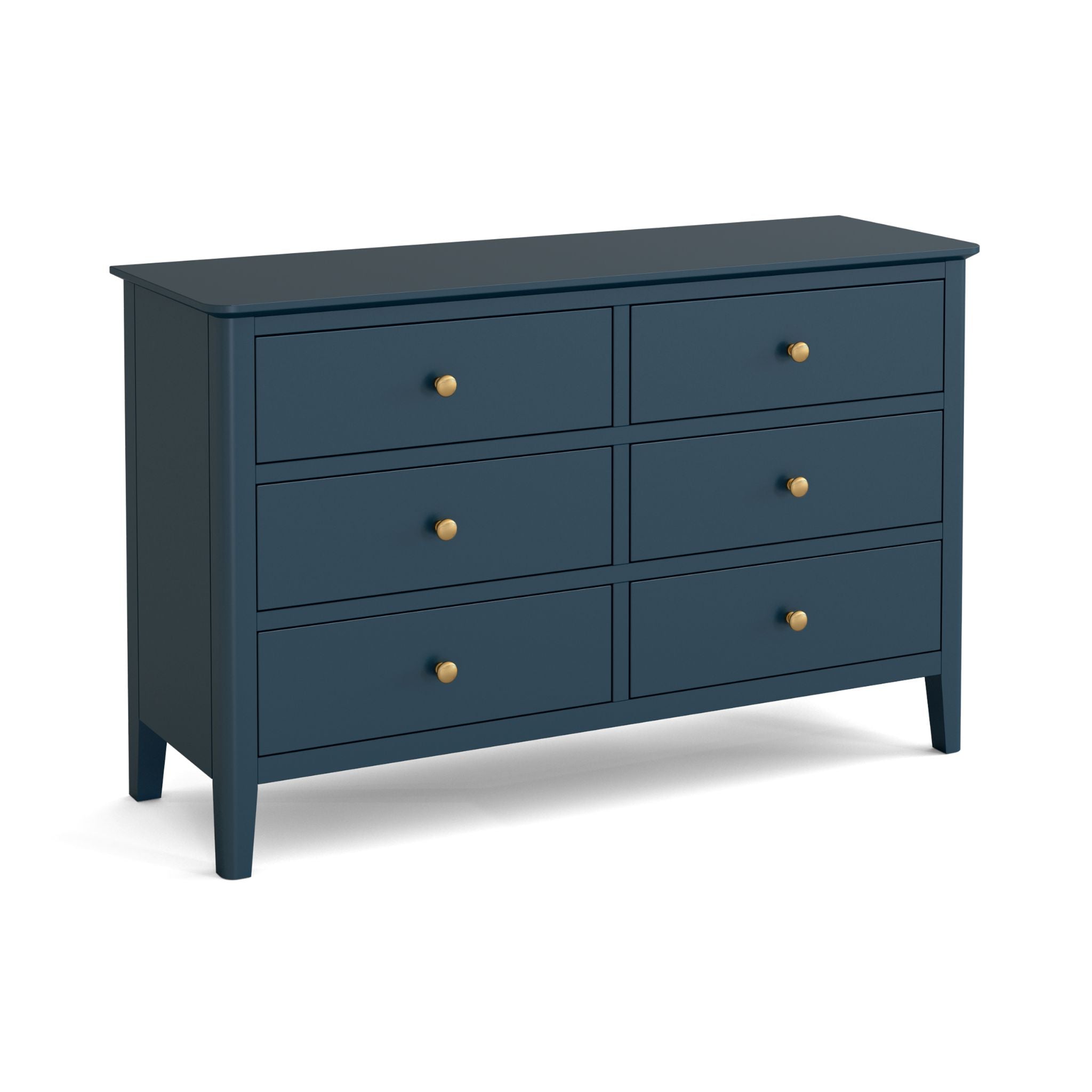 Hanbury - Navy - 6 Drawer