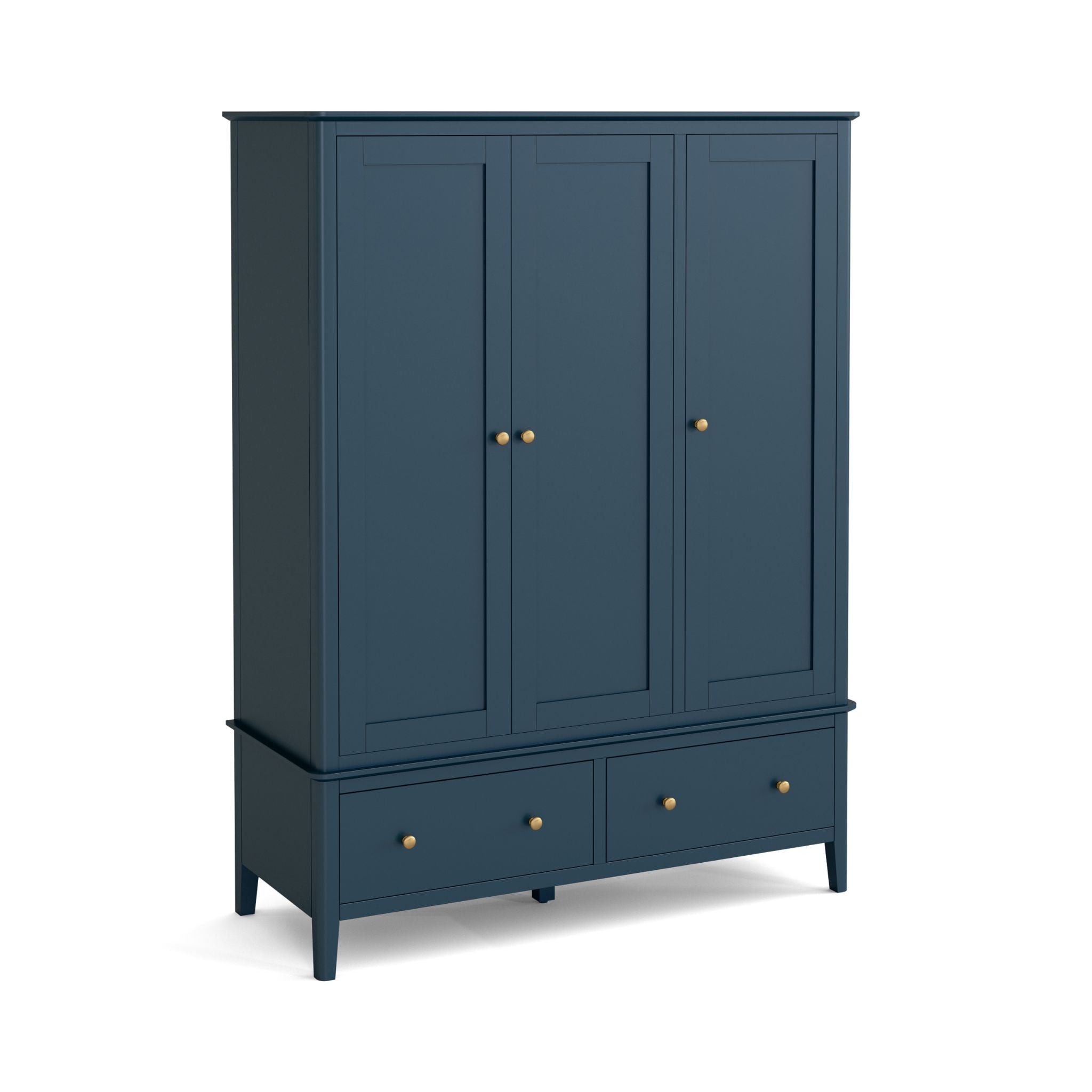 Hanbury - Navy - 3 Door 2 Drawer Robe - CHECK STOCK