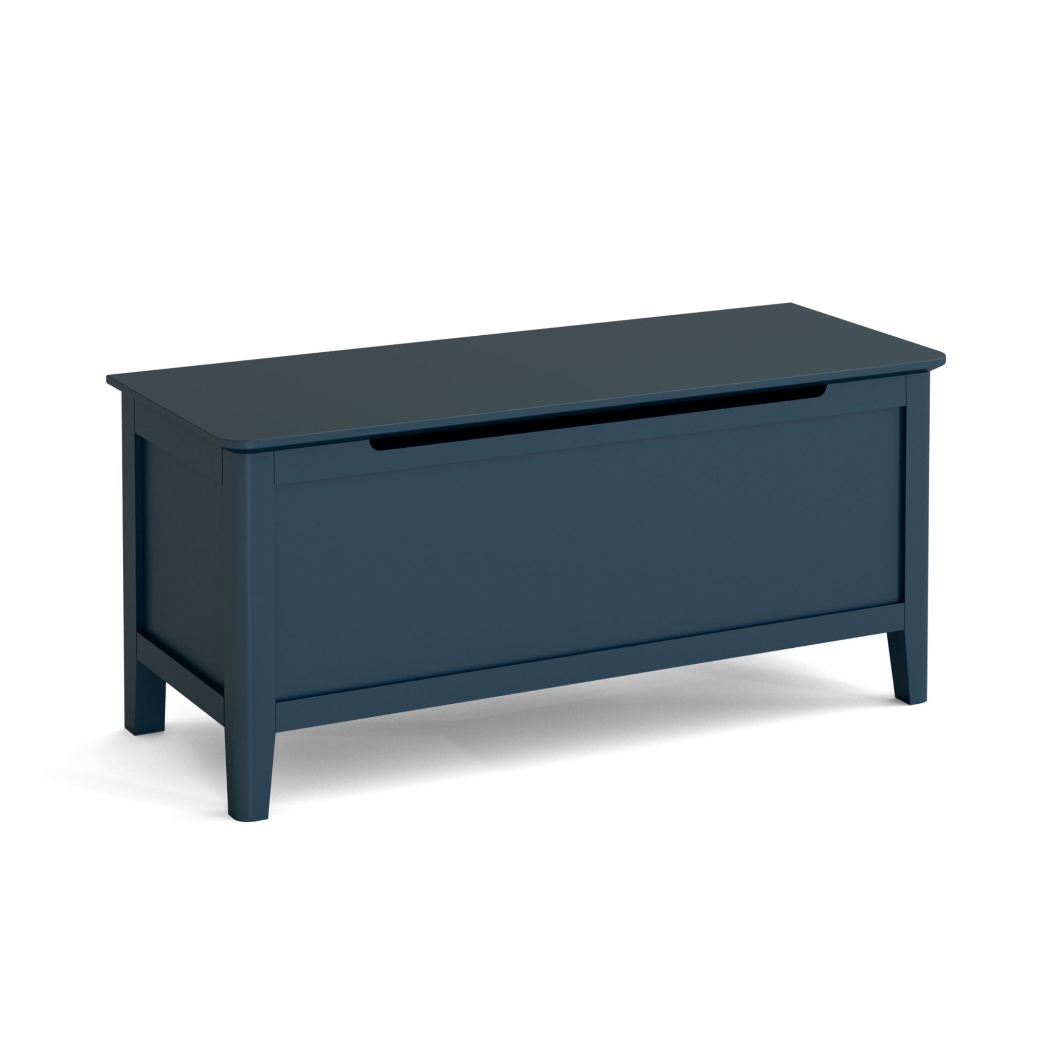 Hanbury - Navy - Blanket Box