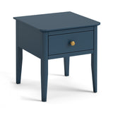 Hanbury - Navy - Lamp Table - CHECK STOCK