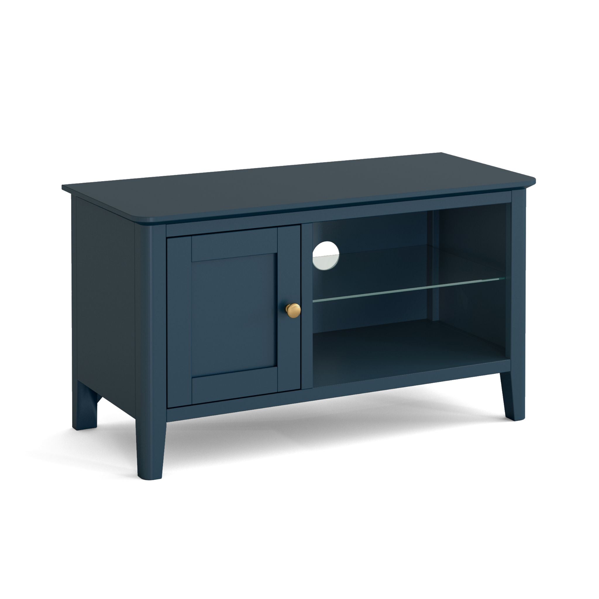 Hanbury - Navy -Small TV Unit