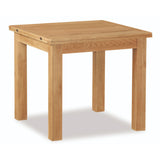 Sudbury Petite Oak - Square Flip Top Table 85/170