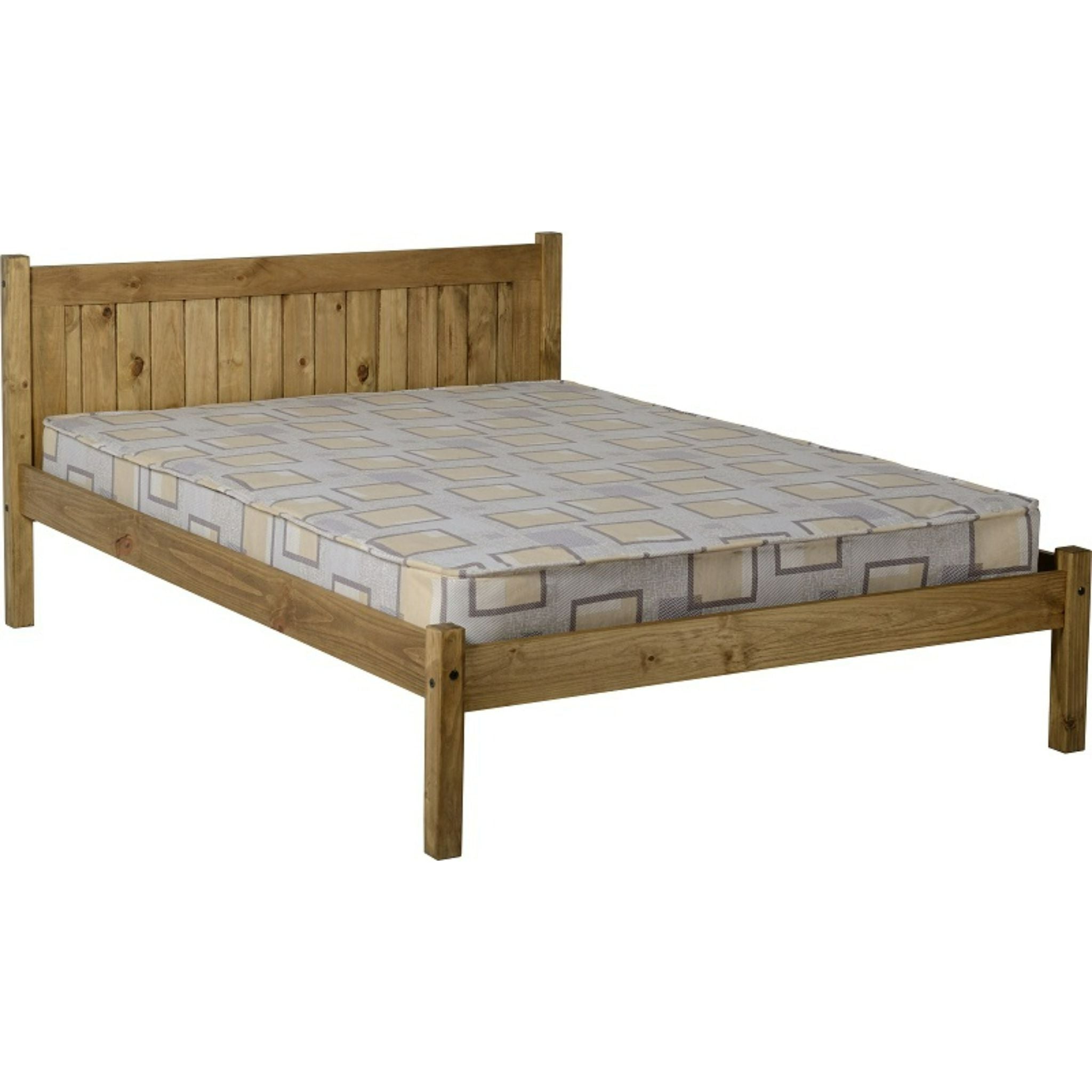 Mexican - Small Double Frame Bed