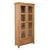 Country Oak - Display Cabinet