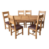 Country Oak - 1.2m/1.6m Extending Table