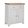 French Grey & Oak Top - Hall Cabinet