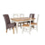Ivory & Oak Top - 1.2m Extending Table