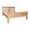 Natural Oak - 4'6 Frame Bed