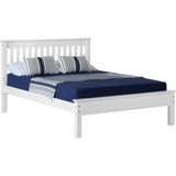 Morgan White High or Low Foot End - King Size Frame Bed