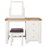 Arctic White & Oak Top - Mirror