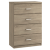 Modena - 4 Drawer Midi Chest 23" - 11 Colours