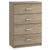 Modena - 4 Drawer Midi Chest 23" - 11 Colours