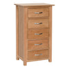 Oak 1 - 5 Drawer Wellington