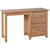 Oak 1 - Single Pedestal Dressing Table