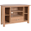 Oak 1 - Corner Tv Unit