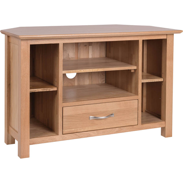 Oak 1 - Corner Tv Unit