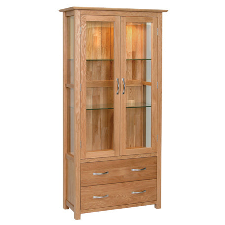 Oak 1 - Display Cabinet