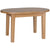 Oak 1 - Small D End Extending Table