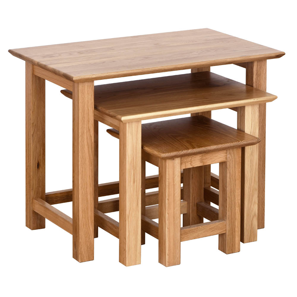 Oak 1 - Small Nest Of Tables