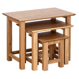 Oak 1 - Small Nest Of Tables