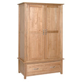 Oak 1 - Gents 1 Drawer Wardrobe