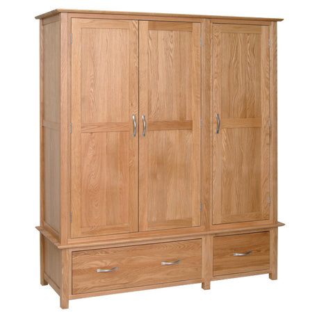 Oak 1 - Triple Wardrobe