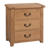 Oak 3 - 3 Drawer Chest