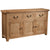 Oak 3 - 3 Door 3 Drawer Sideboard