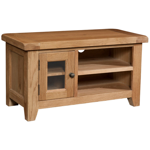 Oak 3 - Small Tv Unit