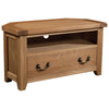 Oak 3 - Corner Tv Unit