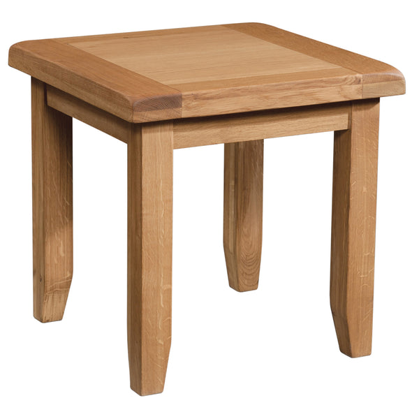 Oak 3 - Lamp Table K.D