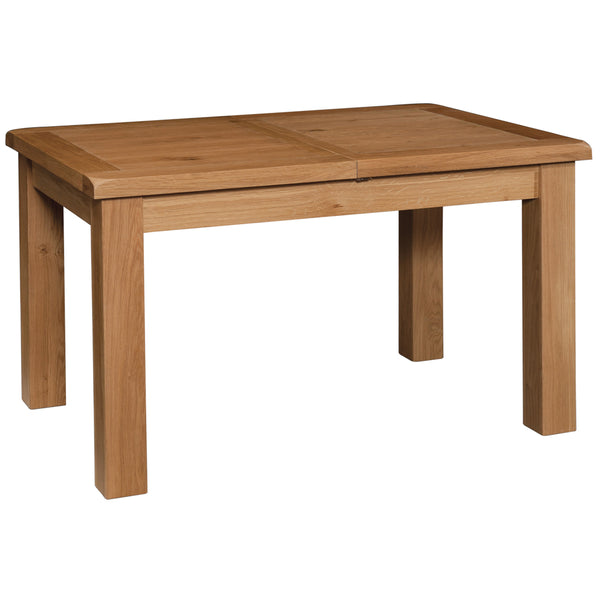 Oak 3 - Dining Table With 2 Extensions 132-158 X 50