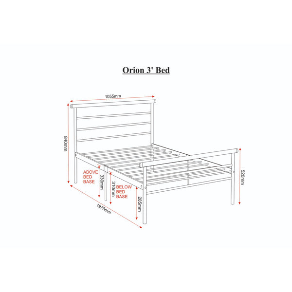 Oran - Single Frame Bed